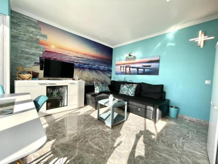 Traumhafte Wohnung Mit Panoramablick Und Pool Playa del Inglés Eksteriør bilde