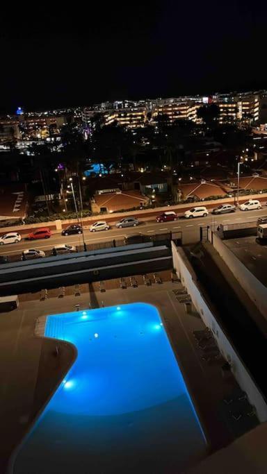 Traumhafte Wohnung Mit Panoramablick Und Pool Playa del Inglés Eksteriør bilde