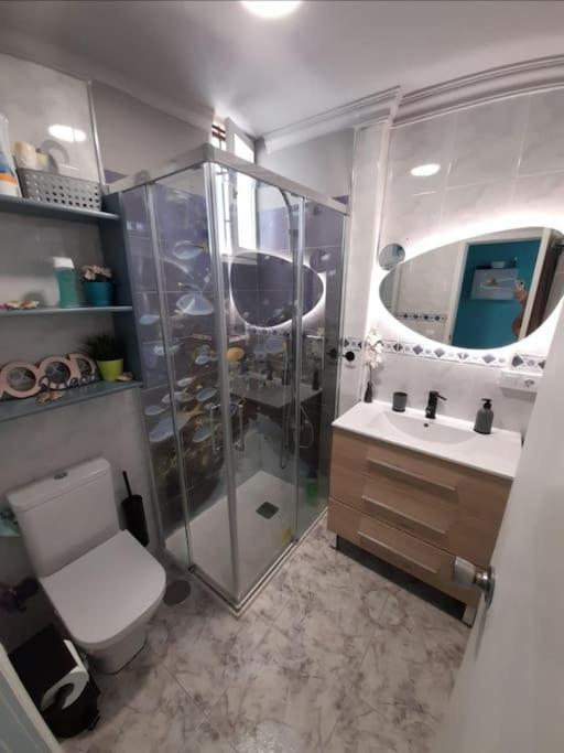 Traumhafte Wohnung Mit Panoramablick Und Pool Playa del Inglés Eksteriør bilde